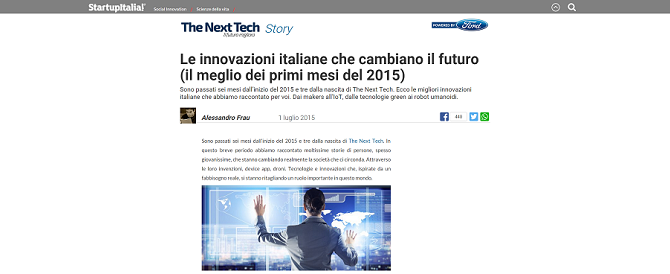 <h3>Le innovazioni italiane che cambiano il futuro</h3>