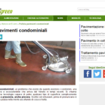 <h3>Pulizia pavimenti condominiali</h3>