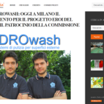 <h3>STARTPUP-IDROWASH: OGGI A MILANO IL RICONOSCIMENTO PER IL PROGETTO EROI DEL PULITO, CON IL PATROCINIO DELLA COMMISSIONE EUROPEA</h3>