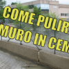 Come pulire muro in cemento copertina