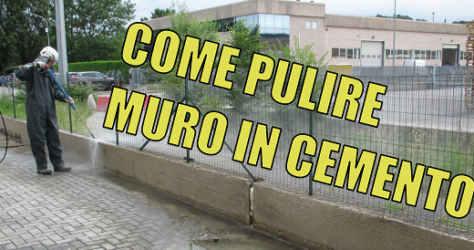 Come pulire muro in cemento copertina