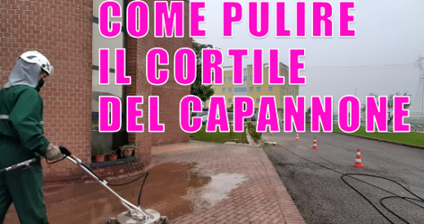 Come pulire cortile capannone