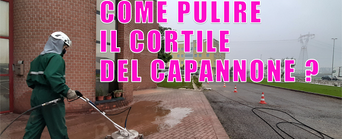 <h3>Come pulire il cortile del capannone?</h3>