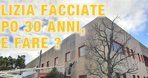 Pulizia facciate dopo 30 anni che fare