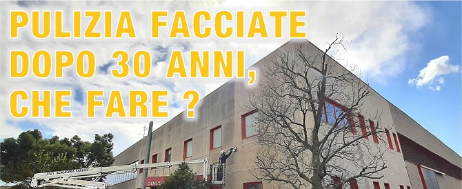 <h3>Pulizia facciate dopo 30 anni, che fare?</h3>