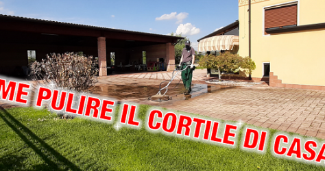 Come pulire il cortile di casa