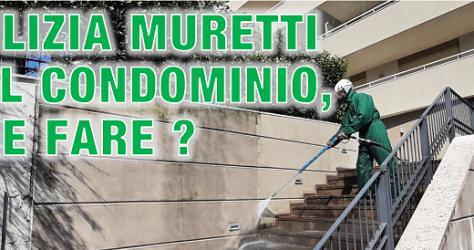 Pulizia muretti del condominio che fare