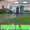 come pulire il vialetto