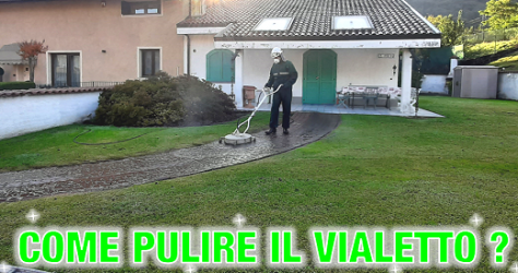 come pulire il vialetto