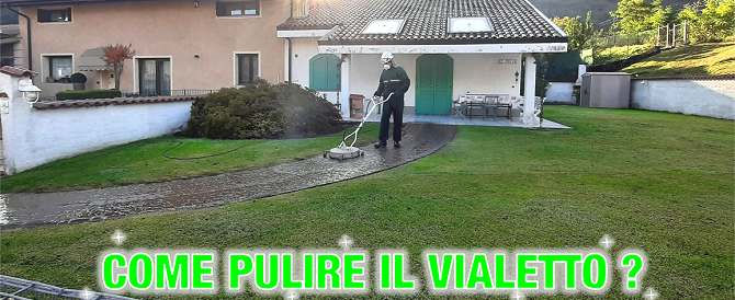 <h3>Come pulire il vialetto?</h3>